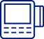 icon of credit card terminal